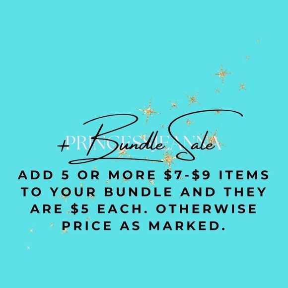 ❤️5/$25 +Bundle Sale | Bundle 5 items $7-$9 & Save! Otherwise priced as marked! - Picture 4 of 8